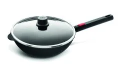 Woll Guss-Wok Und Rührpfanne Diamond XR Logic Mit Deckel