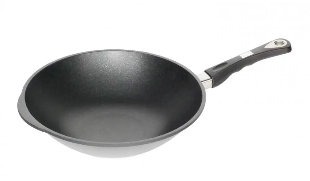 AMT Gastroguss AMT Wok Aus Aluguss, 32 Cm