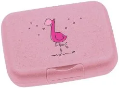 Leonardo Brotdose BAMBINI Rot Flamingo