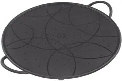 Kuhn Rikon Spritzschutz Silikon Schwarz 30cm