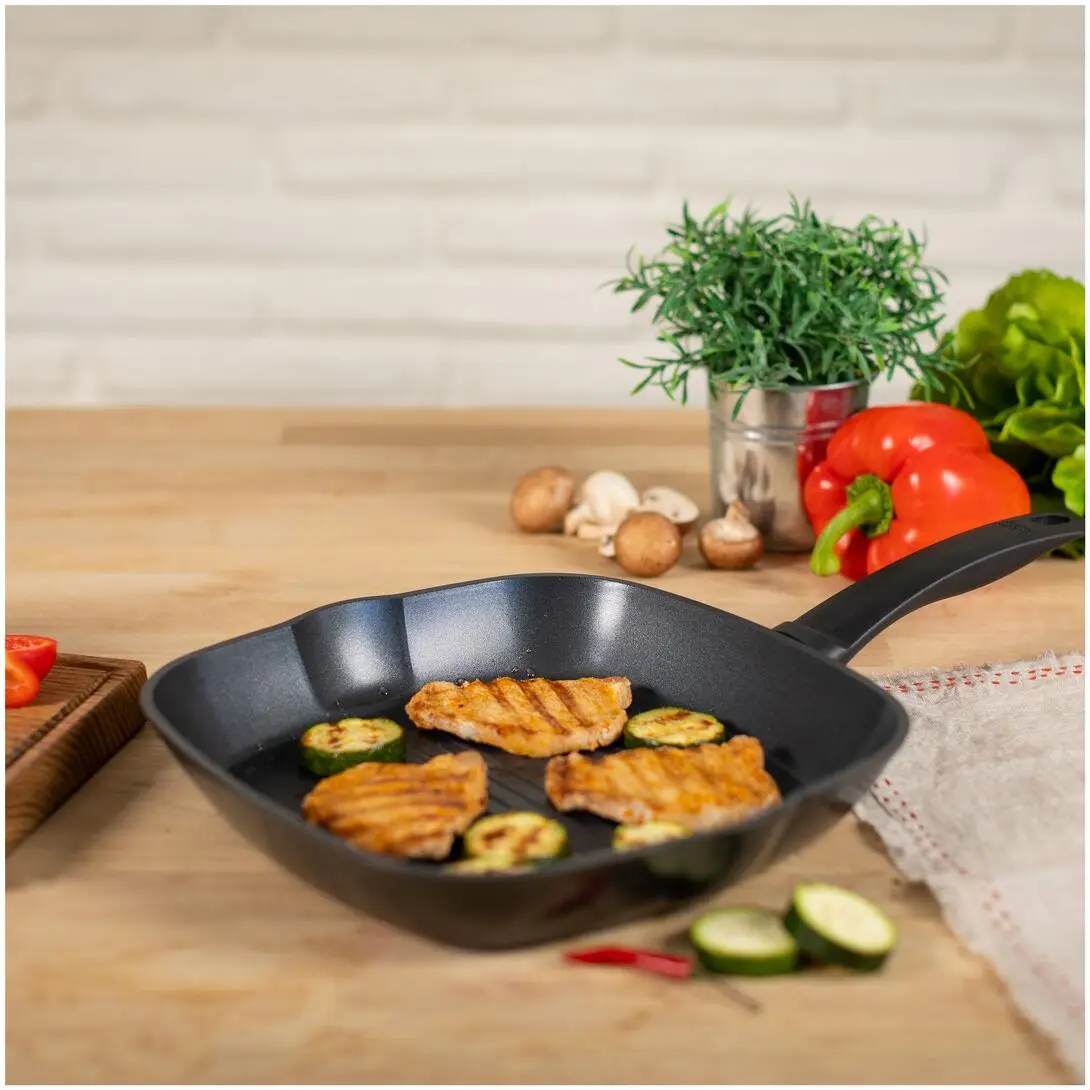 Kuhn Rikon Easy Induction Grillpfanne 26x26cm – Bild 4