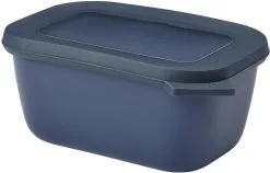 Mepal Multischüssel Cirqula Rechteckig 750 Ml - Nordic Denim