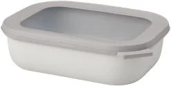 Mepal Multischüssel Cirqula Rechteckig 1000 Ml - Nordic White