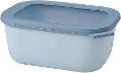 Mepal Multischüssel Cirqula Rechteckig 1500 Ml - Nordic Blue
