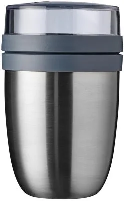 Mepal Thermo Lunchpot Ellipse - Edelstahl Gebürstet