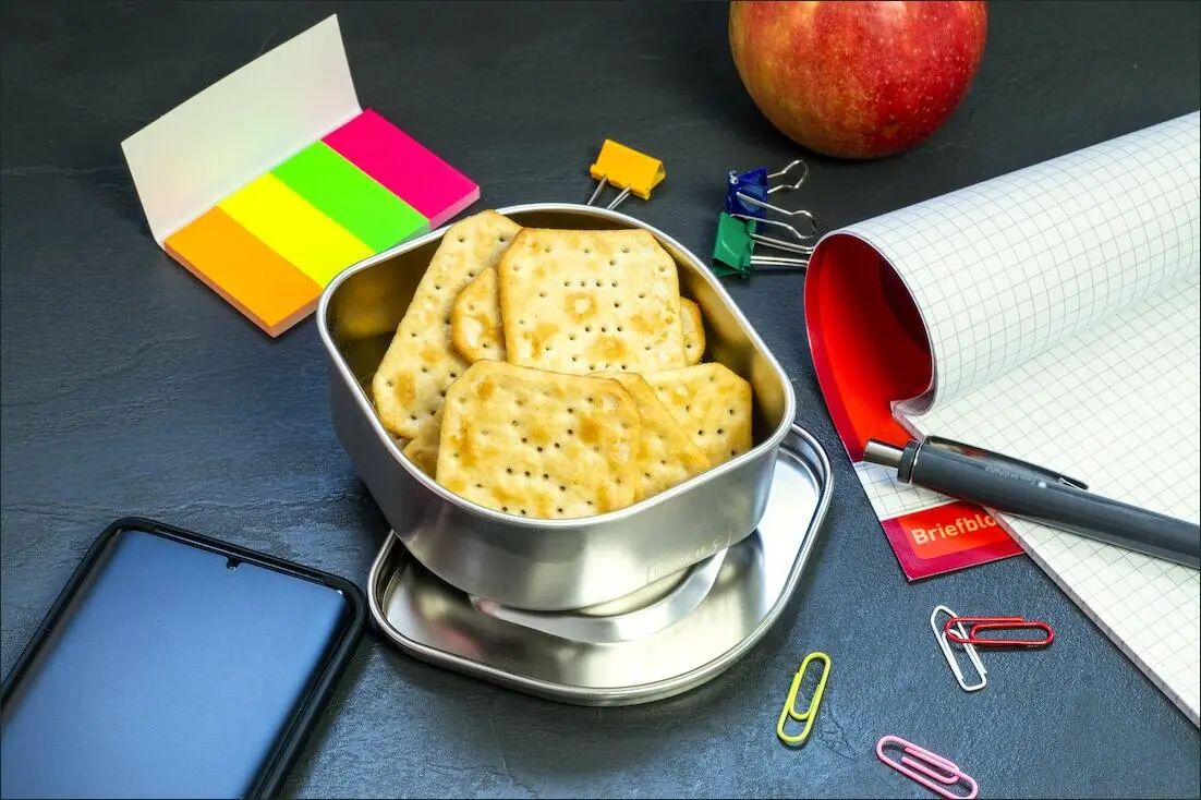 Lurch Lunchbox Snackdose Edelstahl – Bild 2