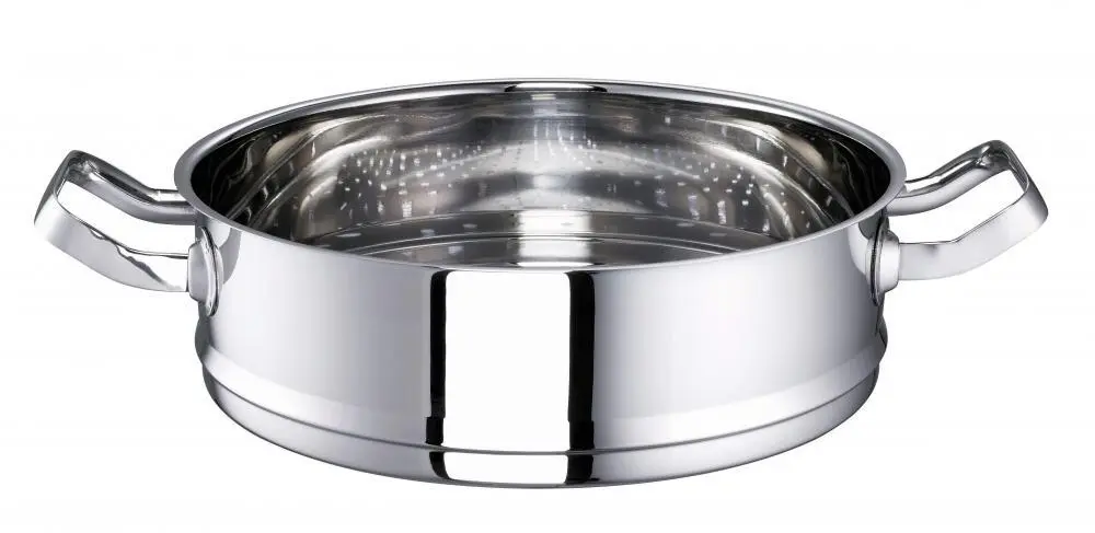 Rohe Schmorpfanne (inkl. Dämpfeinsatz) Conia – Bild 3