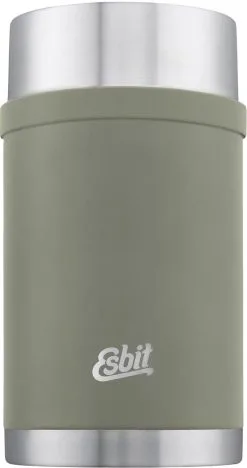 Esbit SCULPTOR Edelstahl Thermobehälter, 1L, Stone Grey