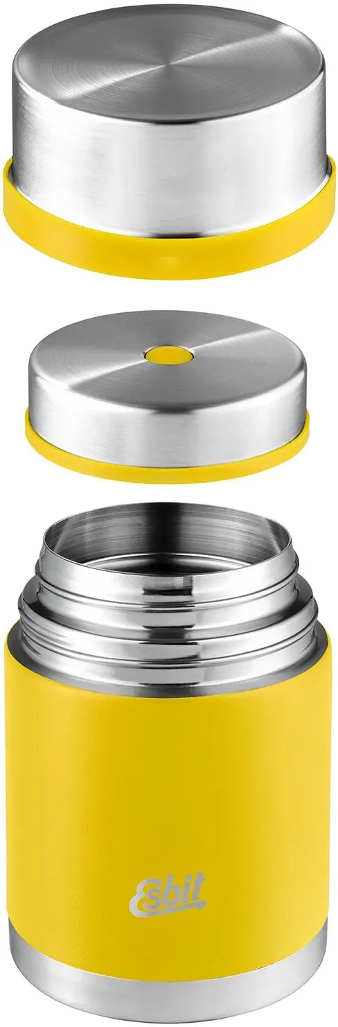 Esbit SCULPTOR Edelstahl Thermobehälter, 1L, Sunshine Yellow – Bild 3