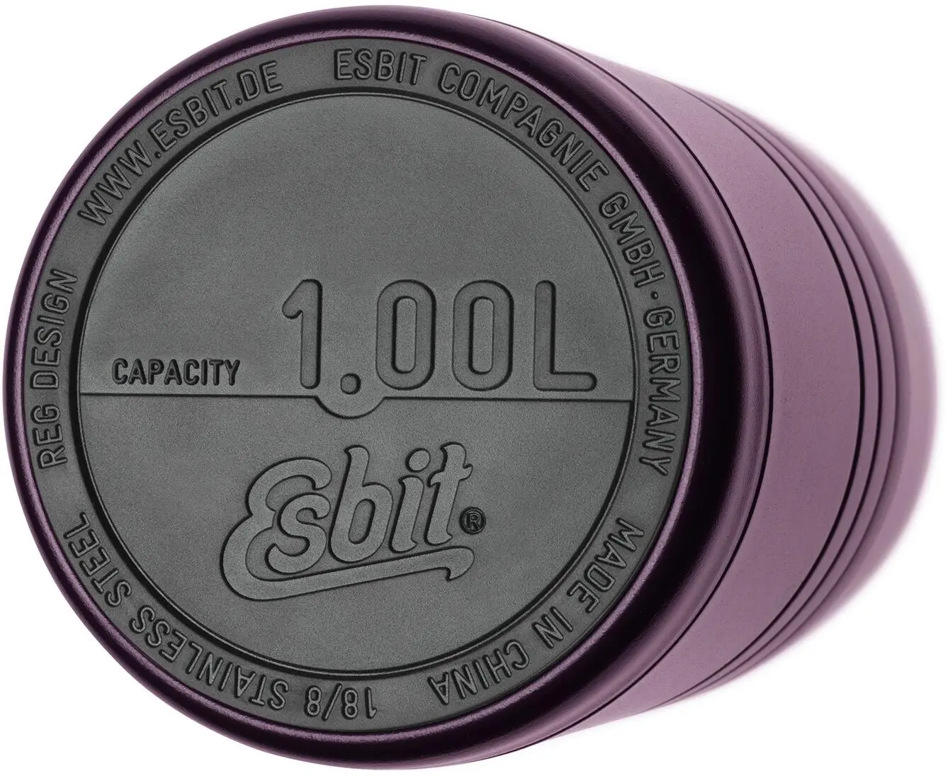 Esbit MAJORIS Edelstahl Thermobehälter, 1L, Aubergine – Bild 5