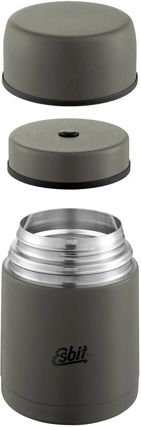 Esbit Edelstahl Thermobehälter "Food", 0.75L, Olivgrün – Bild 5