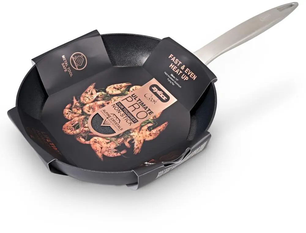 Zyliss Ultimate Pro Bratpfanne Mit Ausgießer, Antihaftbeschichtung, 28 Cm – Bild 3