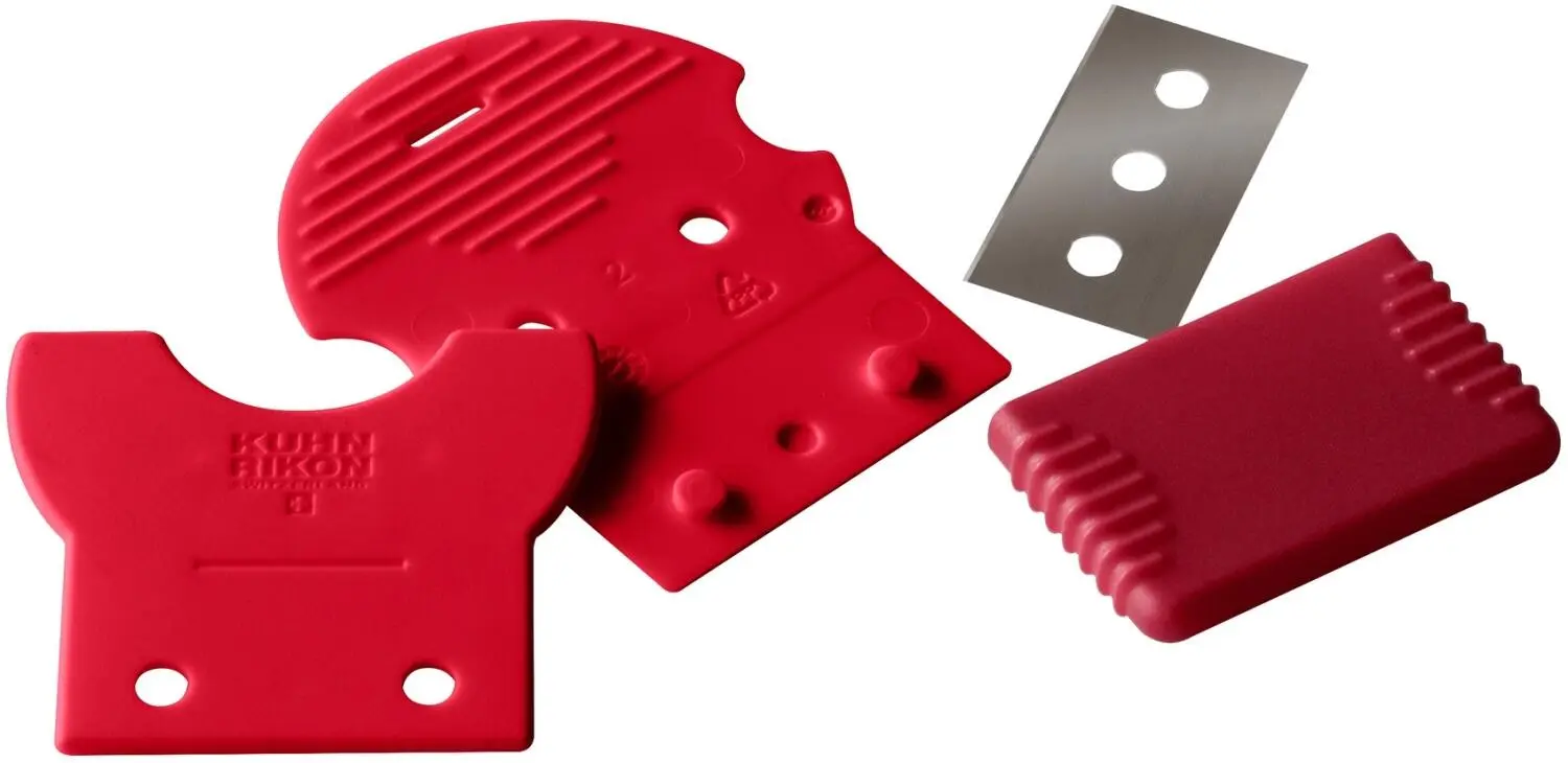 Kuhn Rikon Reinigungsschaber Swiss, Rot – Bild 2