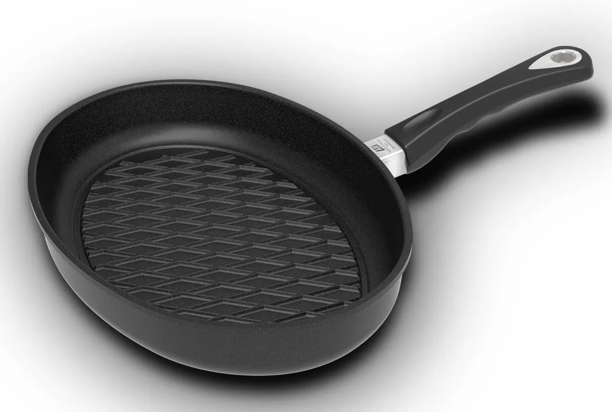 AMT Gastroguss AMT Fischpfanne Aus Aluguss Mit Rautenmuster