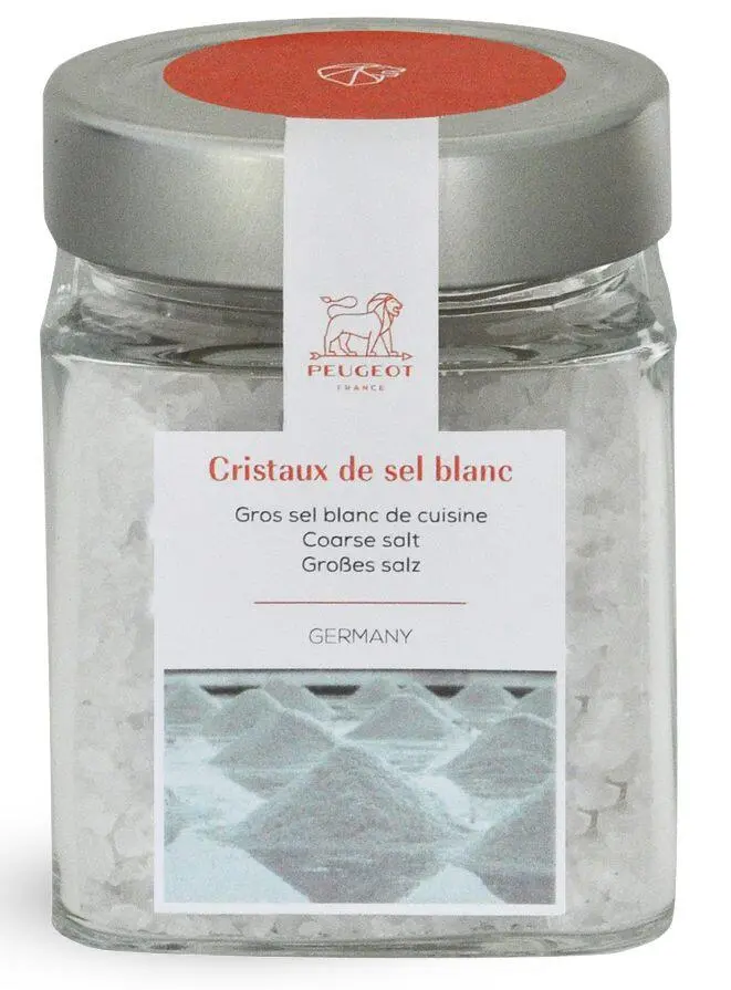 PEUGEOT Weißes Kristallsalz Sel Blanc, 370g