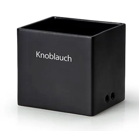 Continenta Vorratsdose Mit Holzdeckel, Matt Schwarz – Bild 2