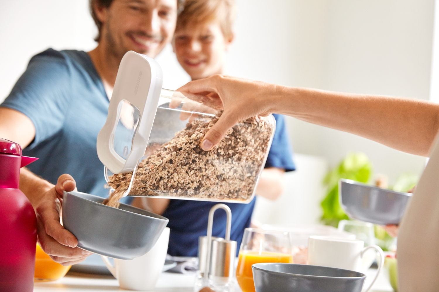 Emsa Schüttdose Optima 2,2 Liter, Rechteckig – Bild 5