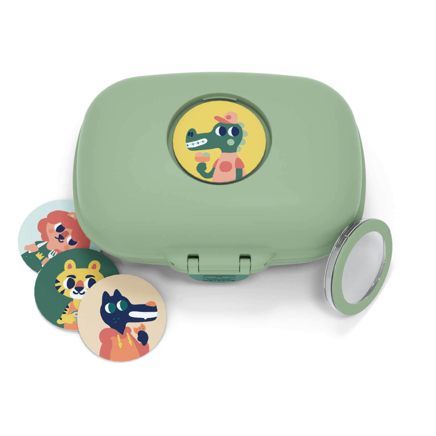 Monbento Snack-Box MB Gram In Grün Forest – Bild 3