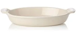 Le Creuset Auflaufform Oval In Creme