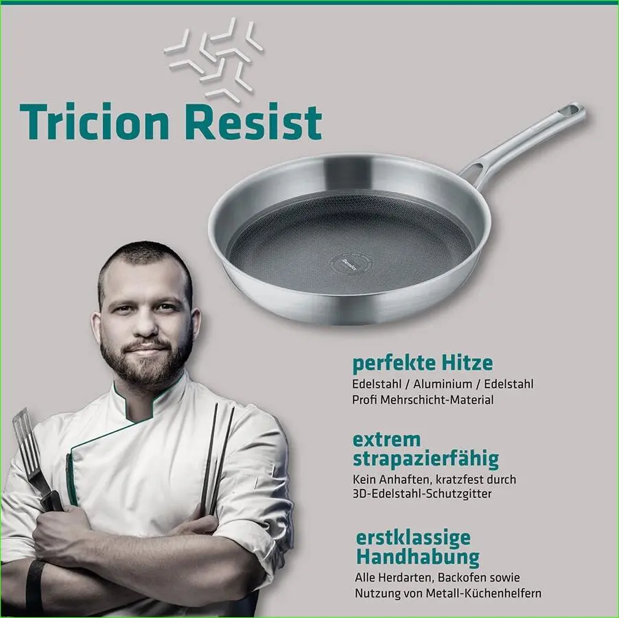 Berndes Bratpfanne Tricion Resist – Bild 5