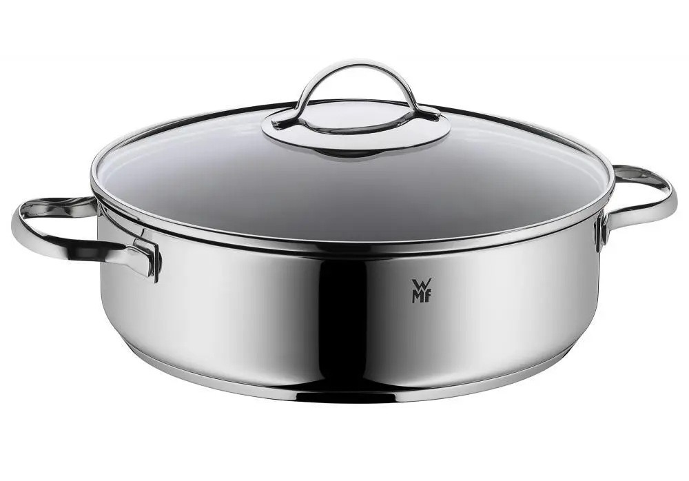 WMF Servierpfanne Mit Glasdeckel, Hoch