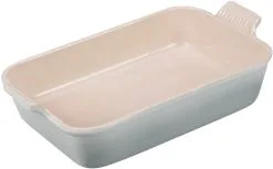 Le Creuset Auflaufform Tradition, Rechteckig In Perlgrau