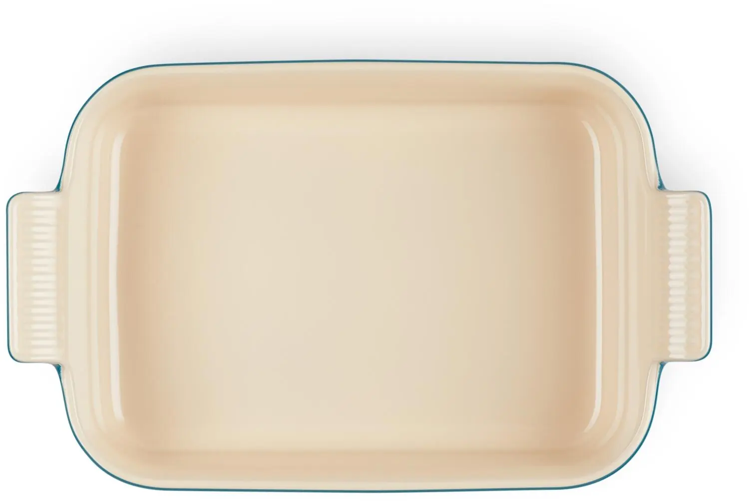Le Creuset Auflaufform Tradition, Rechteckig In Deep Teal – Bild 3
