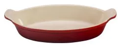 Le Creuset Auflaufform Tradition Oval In Kirschrot