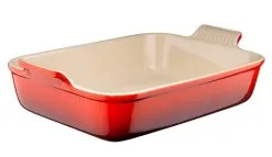 Le Creuset Auflaufform Tradition, Rechteckig In Kirschrot