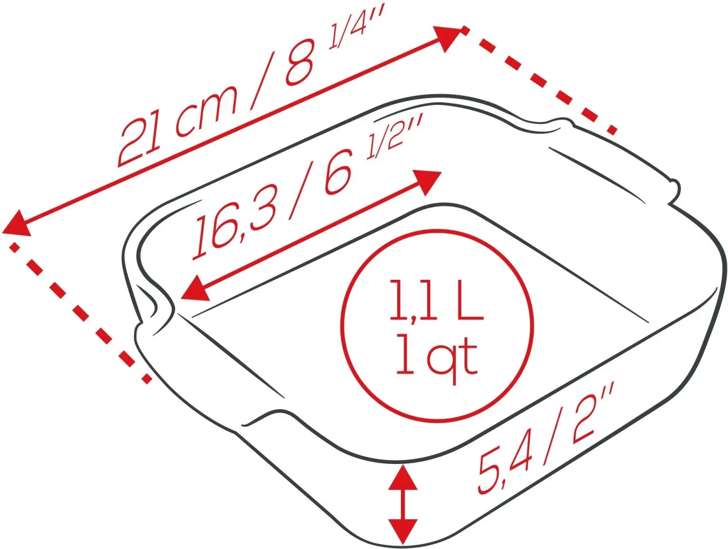 Appolia Auflaufform Quadratisch In Ecru – Bild 11