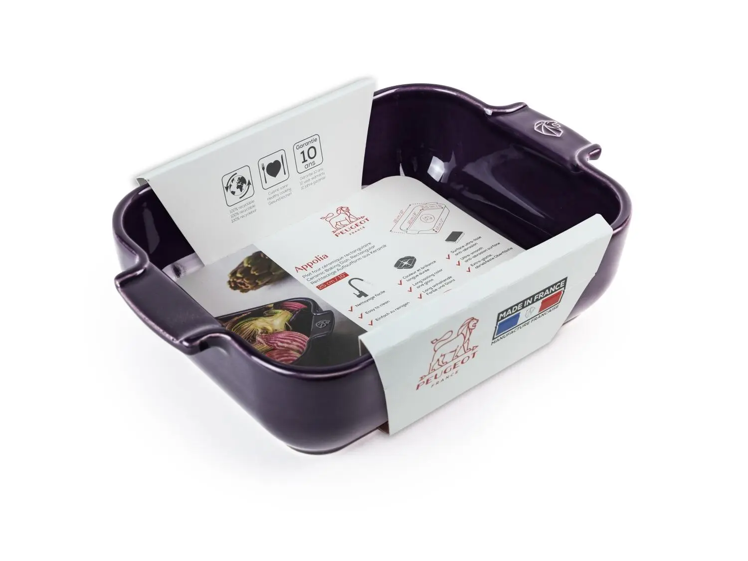 Appolia Auflaufform Rechteckig In Aubergine – Bild 3