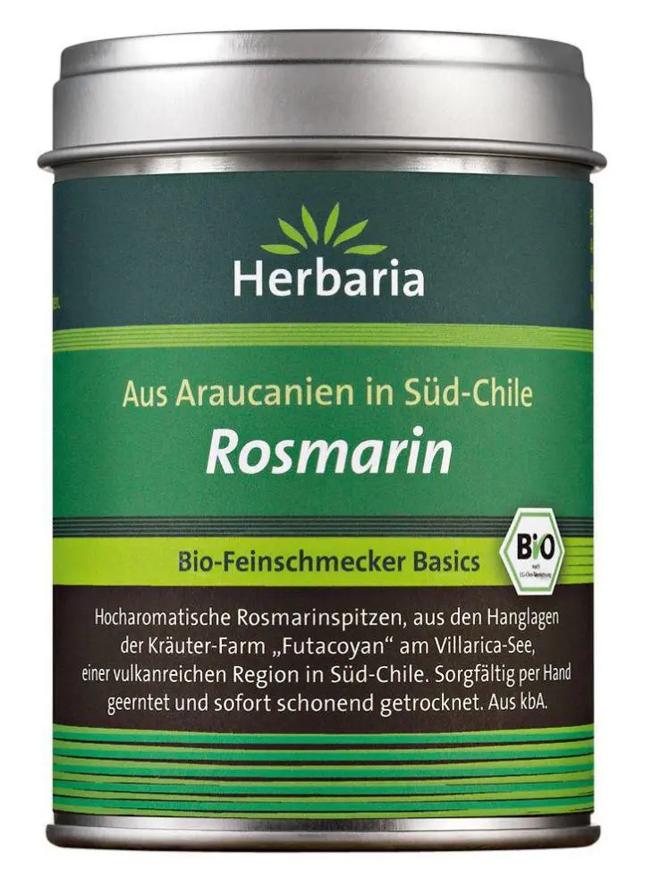 Herbaria Rosmarin, Geschnitten