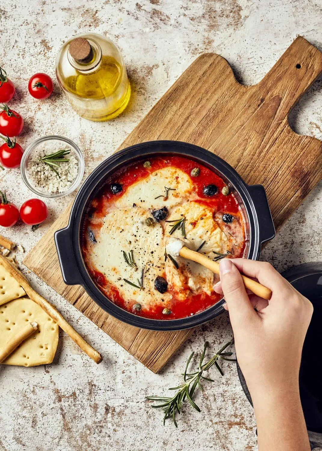 Emile Henry Cheese Baker In Fusain – Bild 5