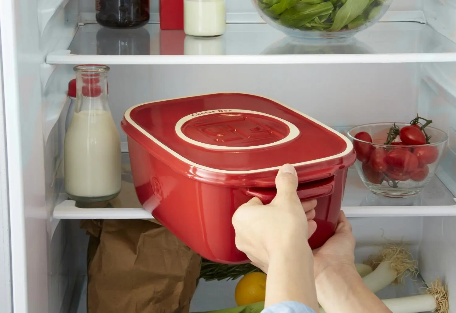 Emile Henry Käsebox In Grand Cru – Bild 5