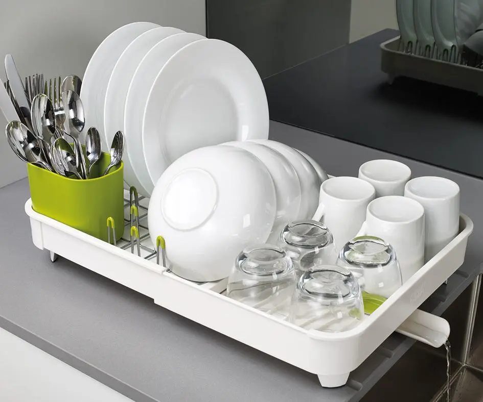 Joseph Joseph Ausziehbares Abtropfgestell Extend In Weiß – Bild 10