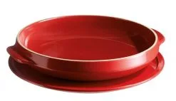 Emile Henry Tarte Tatin-Set In Granatapfel