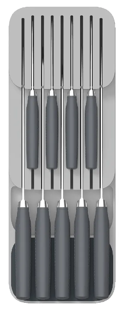 Joseph Joseph Zweistufiger Messerordnungshelfer Drawerstore In Grau – Bild 3