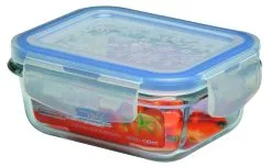 Lock & Lock Frischhaltebox Rechteckig Aus Glas, 130 Ml
