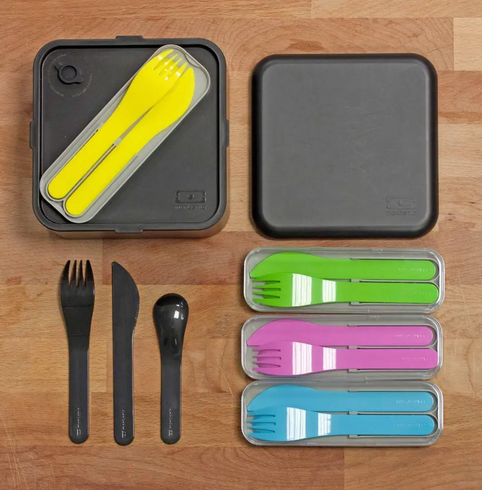 Monbento Pocket Color Besteck In Himmelblau – Bild 5