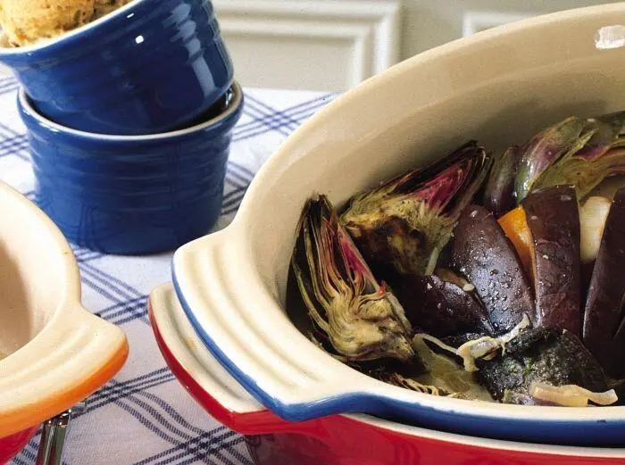 Le Creuset Auflaufform Tradition Oval In Ofenrot – Bild 3