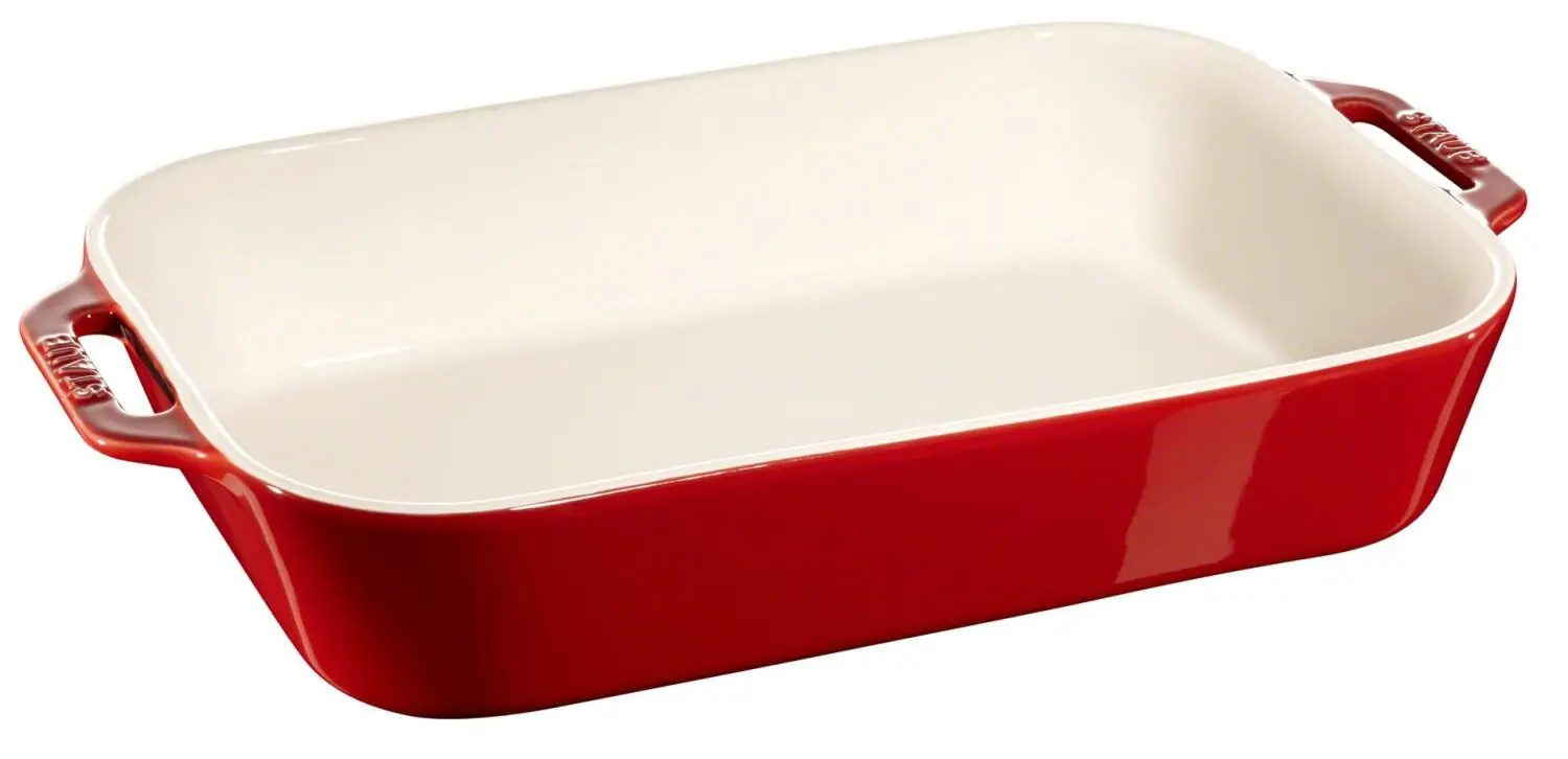 Staub Auflaufform Aus Keramik In Kirschrot