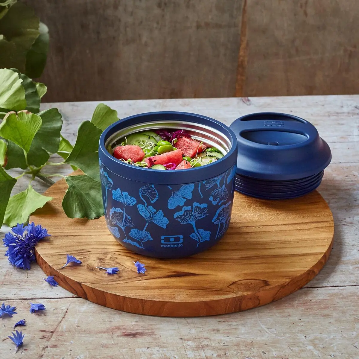 Monbento MB Element Isolier-Speisegefäß, Graphic Gingko – Bild 6