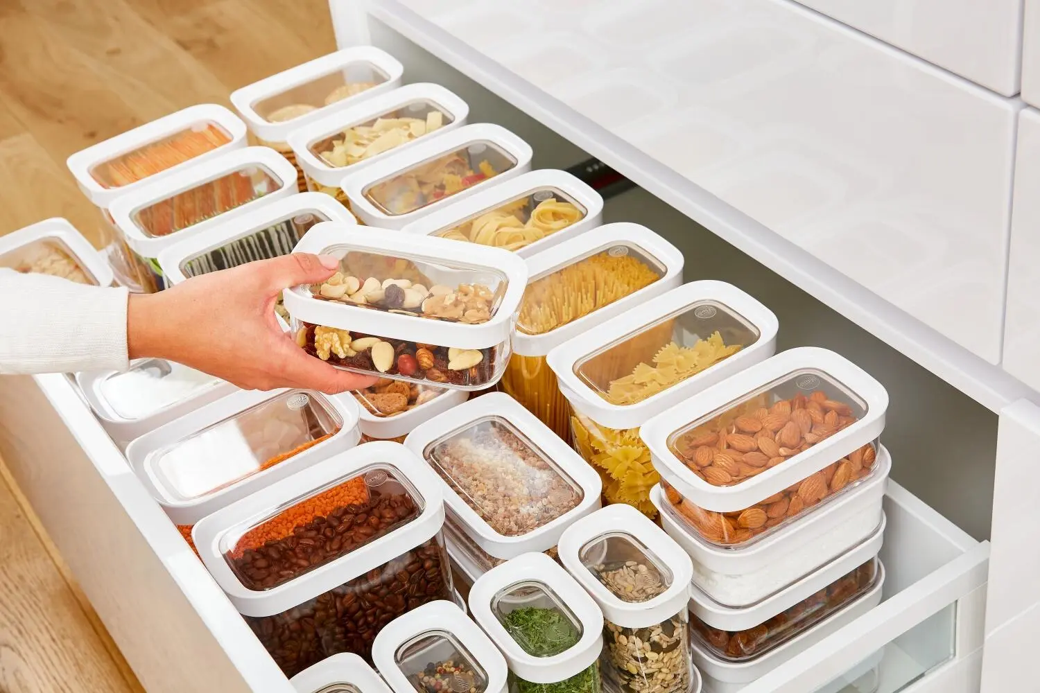 Emsa Trockenvorratsdose Optima 0,18 L, Rechteckig – Bild 6