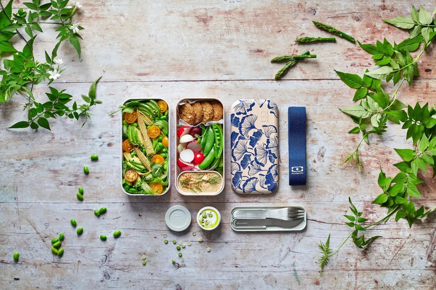 Monbento MB Original Bento-Box, Graphic Gingko – Bild 6