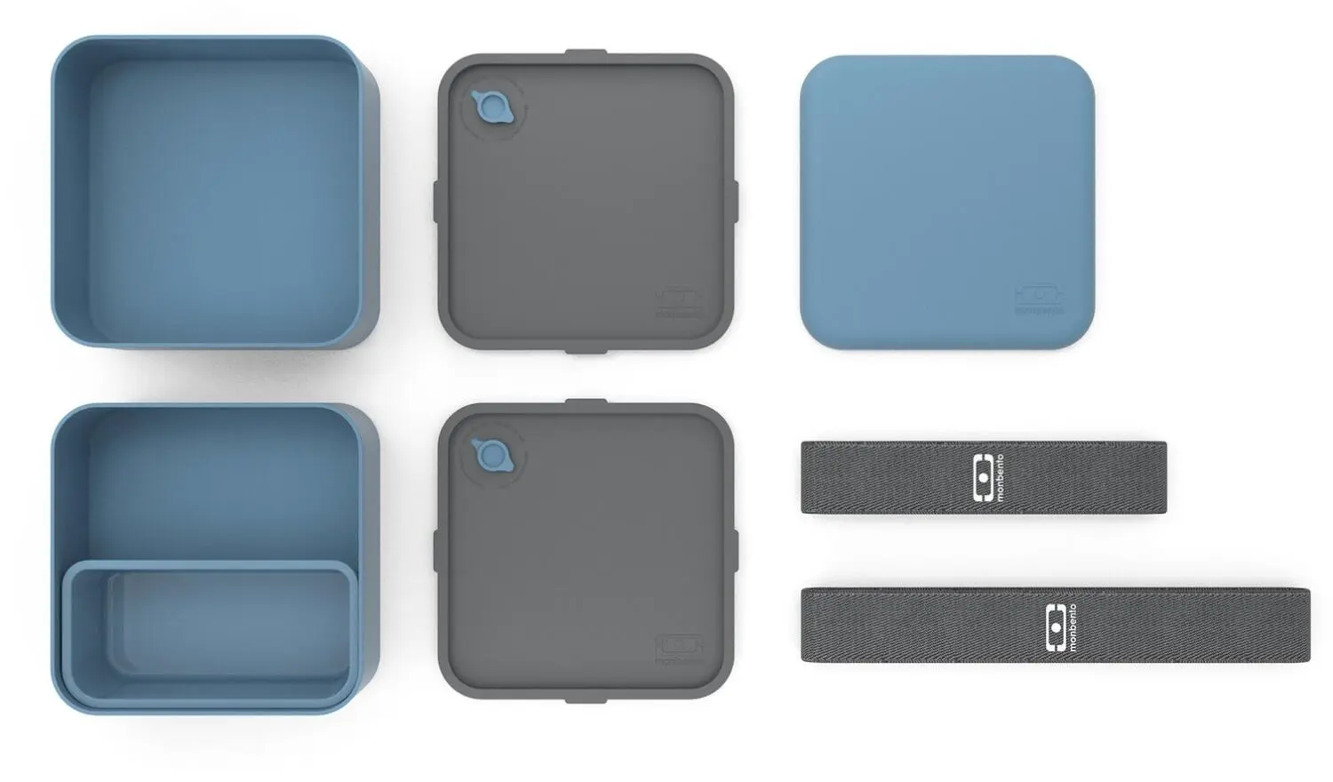 Monbento MB Square Bento-Box Denim, Made In France – Bild 3