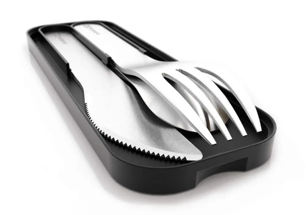 Monbento Pocket Besteck In Schwarz – Bild 2