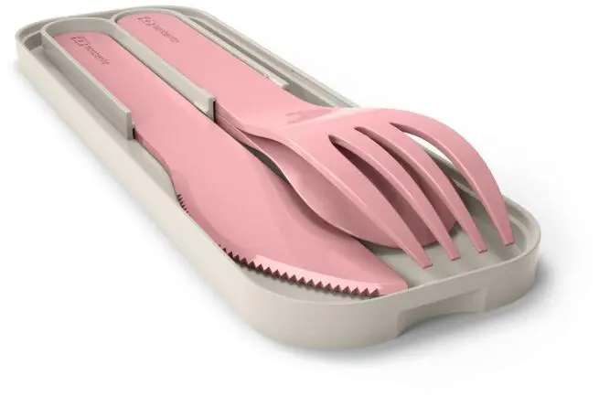Monbento Pocket Besteck In Rosa Blush – Bild 2